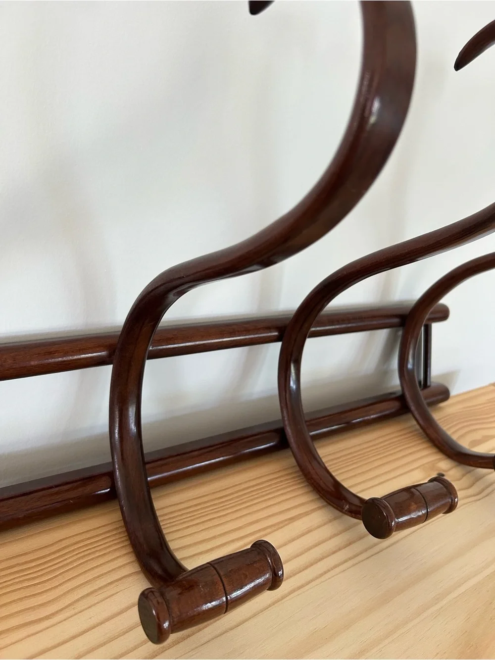 Thonet Beech wall coat rack